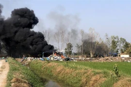 泰国烟花厂爆炸案:目前仍未发现幸存者