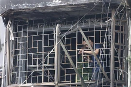 河内市行梳街火灾：政府总理要求紧急调查火灾原因