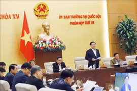 越南国会常务委员会第二十九次会议开幕