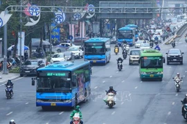 河内积极推进公交车绿色化进程