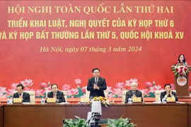 深入贯彻落实国会法律决议的全国第二次会议在河内召开