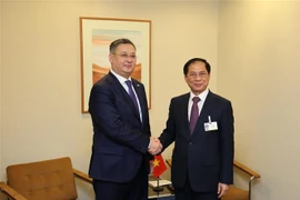 越南外交部长裴青山在日内瓦会见联合国和各国领导