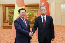 越南国会主席王廷惠与中国全国人大常委会委员长赵乐际举行会谈并签署合作协议 