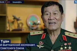 俄罗斯播放有关与越南宇宙航空合作的纪录片