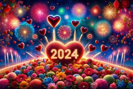 世界各国和各政党领导人就2024年甲辰龙年春节向阮富仲总书记致贺信和贺卡