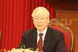 阮富仲总书记：全国上下一心建设一个日益强盛、繁荣、文明、幸福的国家 