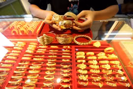 2月1日上午越南国内市场黄金卖出价上涨10万越盾