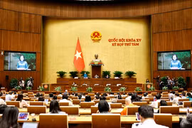 会议场景。图自越通社