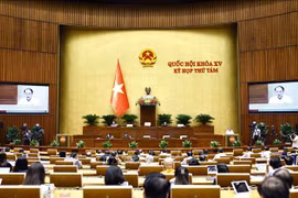 会议场景。图自越通社