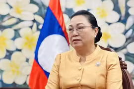 老挝驻越南特命全权大使坎葆·恩塔万。图自越通社