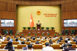 会议场景。图自越通社