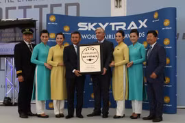 附图：VNA被SkyTrax组织公认为国际四星级标准航空公司。（图片来源：VGP）
