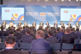 2016年俄罗斯—东盟企业论坛场景（图片来源：vietnam+)