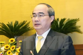 越共中央政治局委员、越南祖国阵线中央委员会主席阮善仁