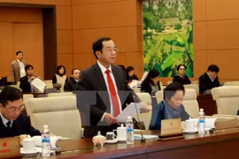 国家主席办公厅主任陶越忠在会上致辞​ 