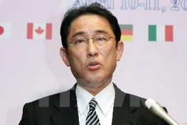 日本外相岸田文雄（图片来源：Kyodo）​