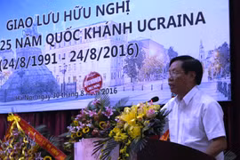越南乌克兰友好协会主席邓文战（图片来源：http://dangcongsan.vn/）