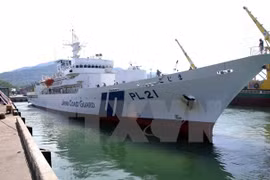 日本海上警卫队小岛级（KOJIMA）训练舰（图片来源：越通社）