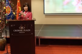 胡得明月大使（图片来源：越南之声广播电台）