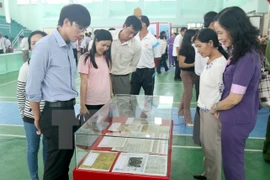 “黄沙和长沙归属越南——历史证据和法律依据”图片资料展（图片来源：越通社）