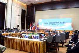 东盟—印度外长第14次会晤全景。
