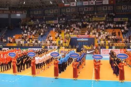 2016年亚洲女排锦标赛开幕式。