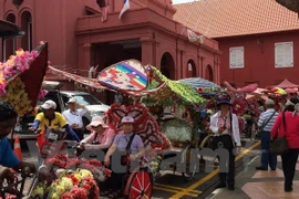 赴马来西亚旅游的国际游客