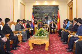 会见场景（图片来源：越通社）