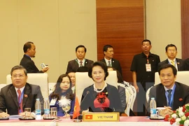 越南国会主席阮氏金银出席第37届东盟议会联盟大会委员会会议（图片来源：越通社）