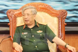 越共中央委员、国防部副部长阮志咏上将