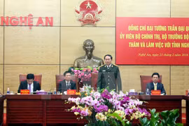 越南公安部长陈大光赴宜安省调研