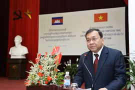 柬埔寨驻越大使昆法尼（图片来源：Mpi.gov.vn）