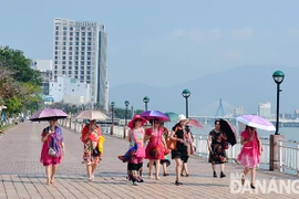 越南岘港市加大检查力度 切实维护文明健康的旅游环境。（图片来源​:baodanang.vn） 