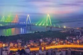 河内市日新斜拉桥