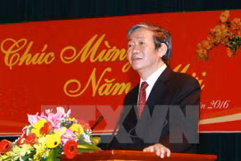 越共中央委员政治局委员、中央书记处常务书记丁世兄（图片来源：越通社）