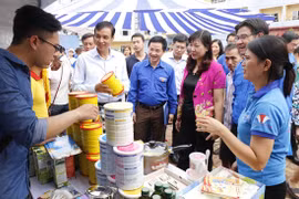 青年工人展会（图片来源：kinhtedothi.vn）
