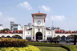 ​附图：胡志明市一角（图片来源：越通社）