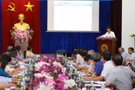 工作会谈（图片来源：越通社）