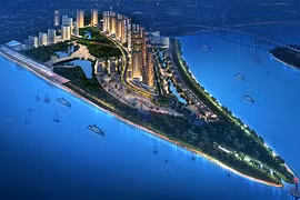 西贡半岛公园和城市小区项目效果图图片（图片来源：因特网） 