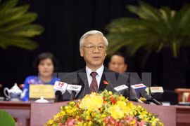 阮富仲总书记：将胡志明市建设成为文明现代和充满温情的城市 （图片来源：越通社）