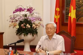 阮富仲总书记。（图片来源：越通社）