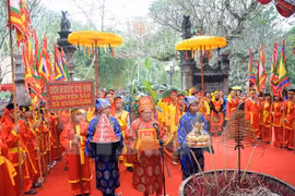 朔山县居民举行传统节日