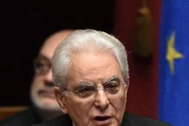 意大利总统马塔雷拉（Sergio Mattarella）。