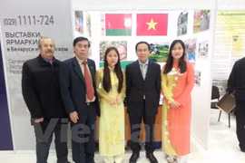 越南在“跨区域经营活动”国际展会上的展位