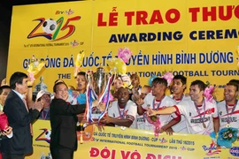 巴西Bangu Atletic Clube队夺得冠军（图片来源：sggp.org.vn）