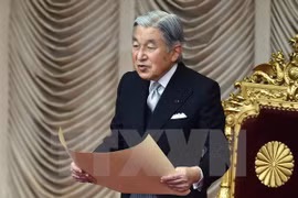 日本天皇明仁（图片来源：越通社）