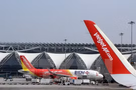 越捷航空公司开卖40万张零价机票（图片来源：越通社）