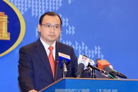 越南外交部发言人黎海平（图片来源：越通社）