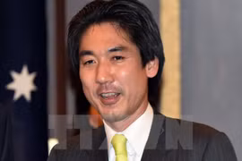 日本外务省副大臣山口壮（图片来源：越通社-VNA）