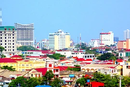 致力于将海防市建成大规模服务工业中心。 （图片来源：海防市政府门户网站）